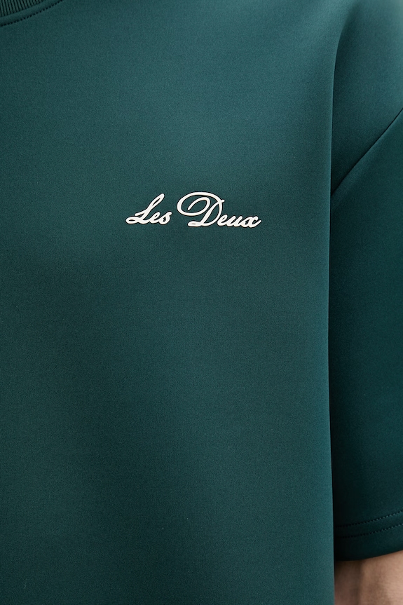 Les Deux t-shirt męski Ballier 1001359 zielony