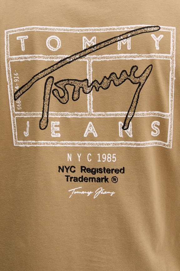 Tommy Jeans t-shirt bawełniany DM0DM22319