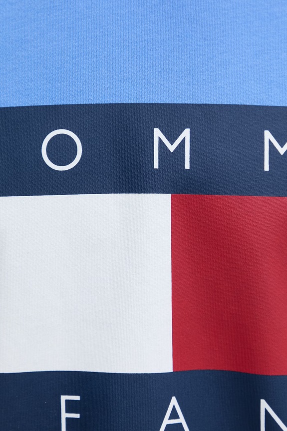 Tommy Jeans tricou bărbătesc din bumbac DM0DM22645 albastru
