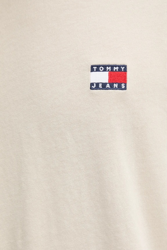 Tommy Jeans T-shirt Ανδρικό DM0DM22667 μπεζ