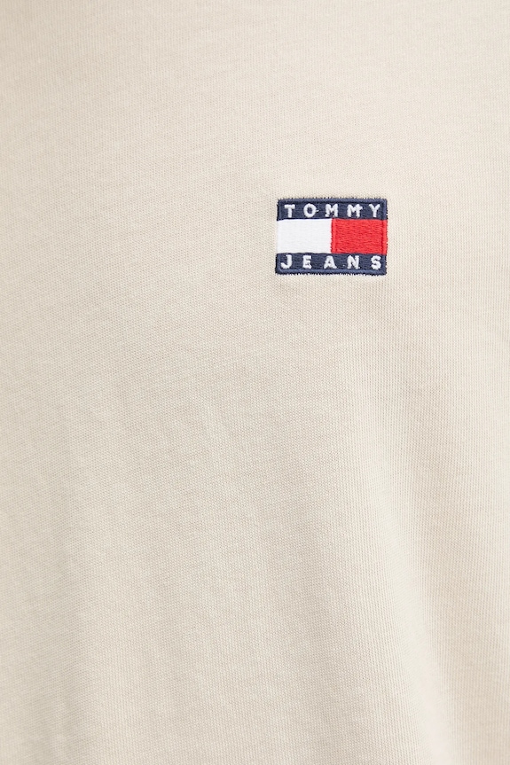 Tommy Jeans T-shirt Ανδρικό DM0DM22667 μπεζ
