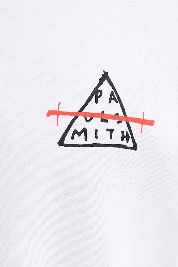 Bavlněné tričko PS Paul Smith M2R.011R.VP5619 bílá