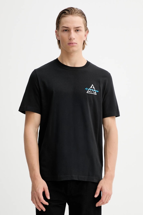 Oblečení Bavlněné tričko PS Paul Smith M2R.011R.VP5619 černá