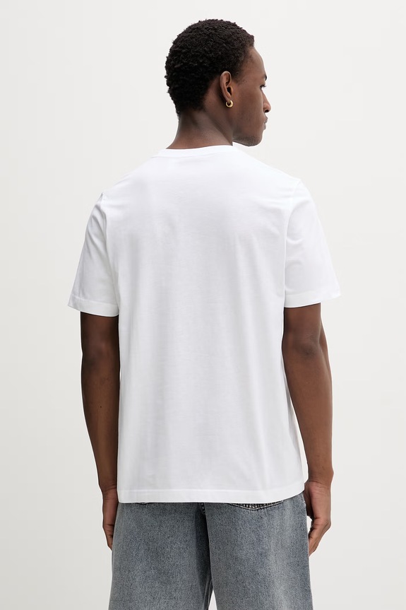 Îmbrăcăminte PS Paul Smith tricou pentru bărbați, din bumbac M2R.011R.VP5801 alb