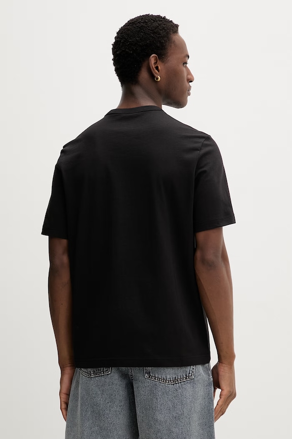 Odzież PS Paul Smith t-shirt męski bawełniany M2R.220X.VP5758 czarny