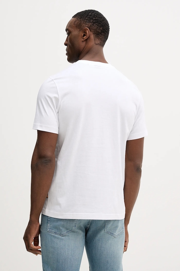 Odzież BOSS Orange t-shirt bawełniany Te_Plain 50556023 biały