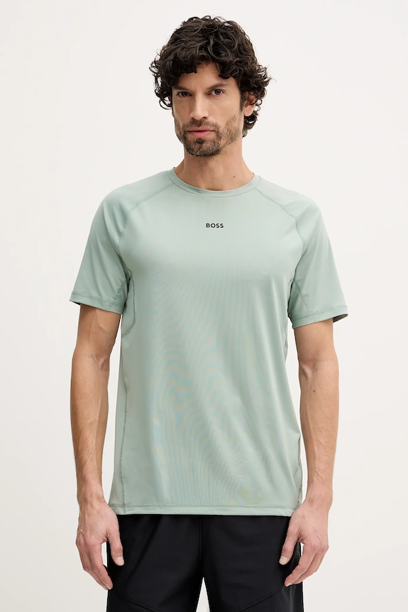 Tričko BOSS Green Tee Active 1 potlač zelená 50531240