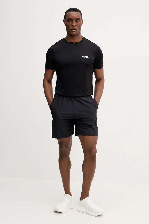 BOSS Green t-shirt TS_TOC Spin Training 50554543 czarny SS26