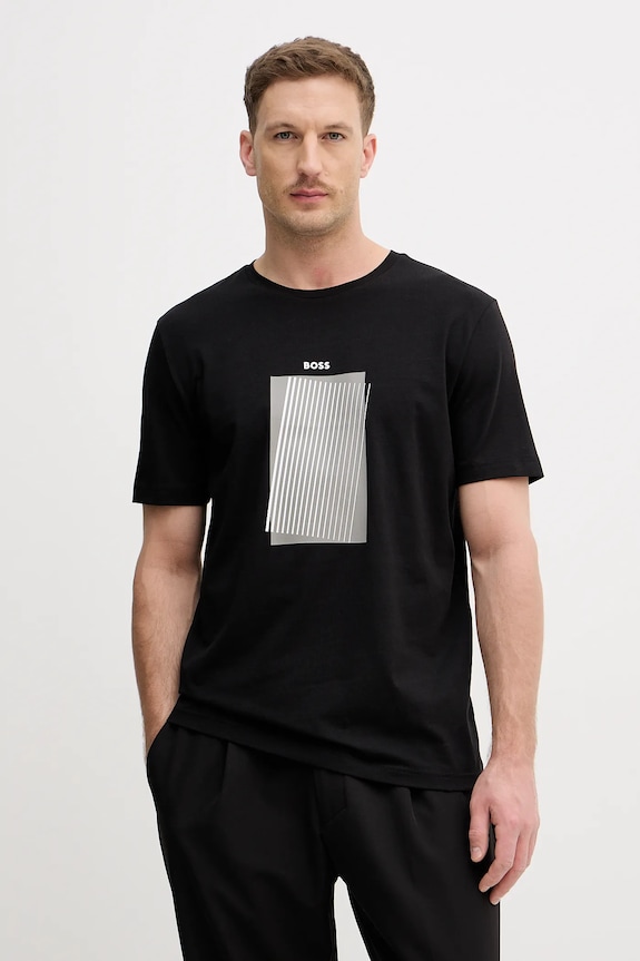 Μπλουζάκι BOSS Green T-Shirt 2-Pack 2 2-pack 50555845 μαύρο SS26