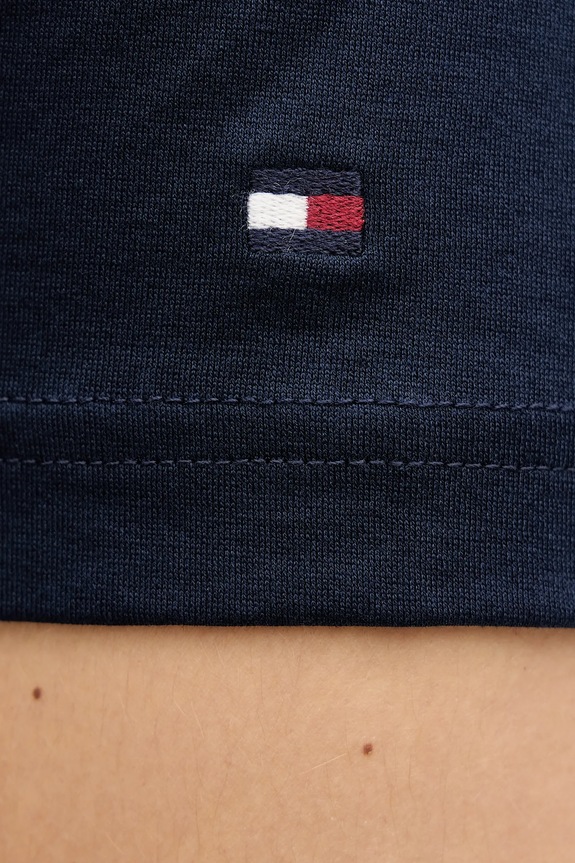 Памучна тениска Tommy Hilfiger MW0MW41860 тъмносин