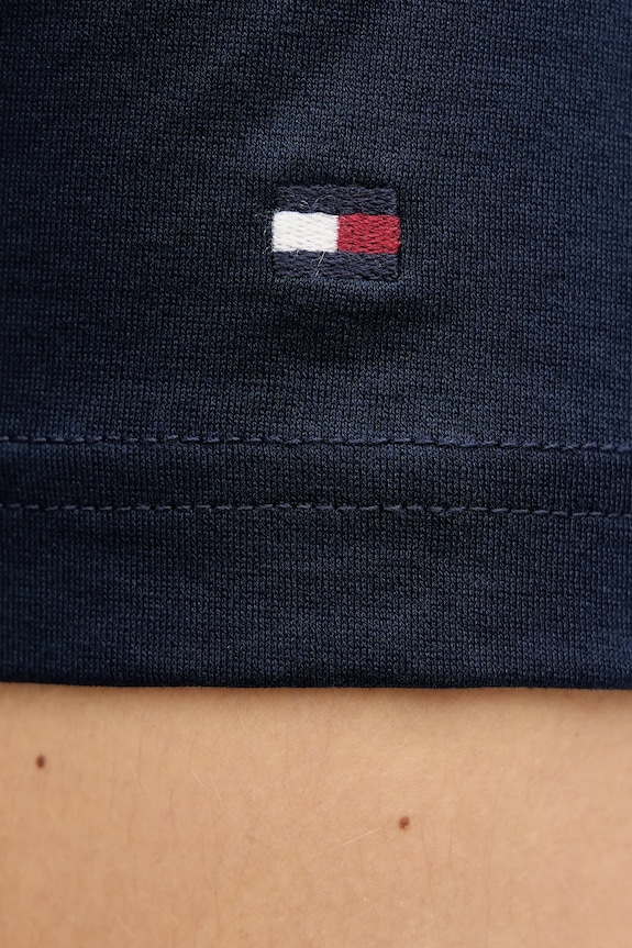 Памучна тениска Tommy Hilfiger MW0MW41860 тъмносин