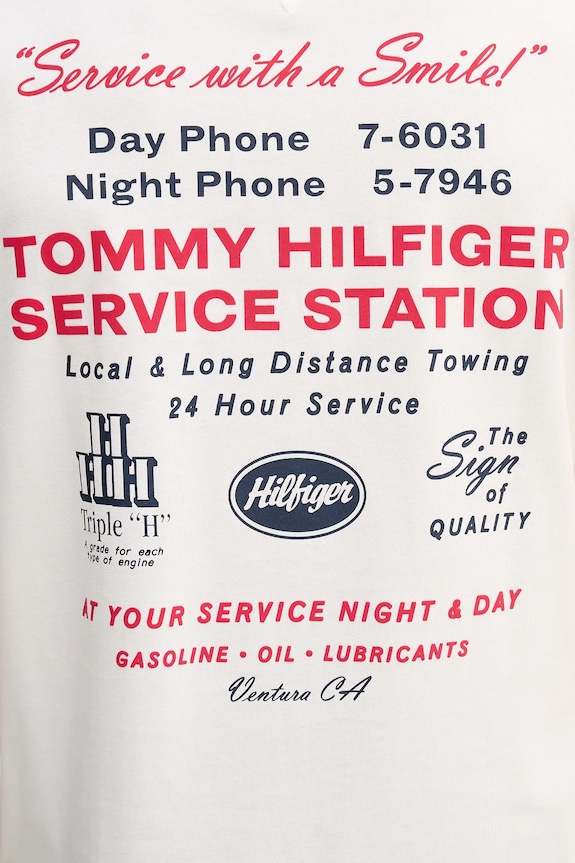 Tommy Hilfiger t-shirt bawełniany MW0MW41460 beżowy