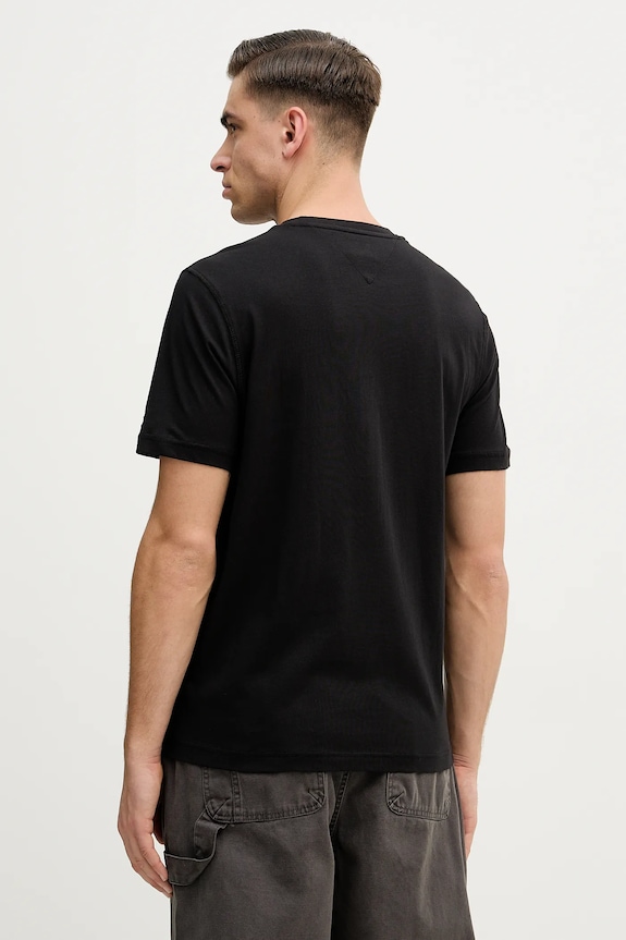 Îmbrăcăminte Tommy Hilfiger tricou din bumbac MW0MW41470 negru
