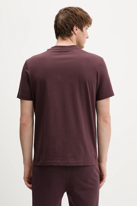 Odzież HUGO t-shirt bawełniany Danotie 50553124 bordowy