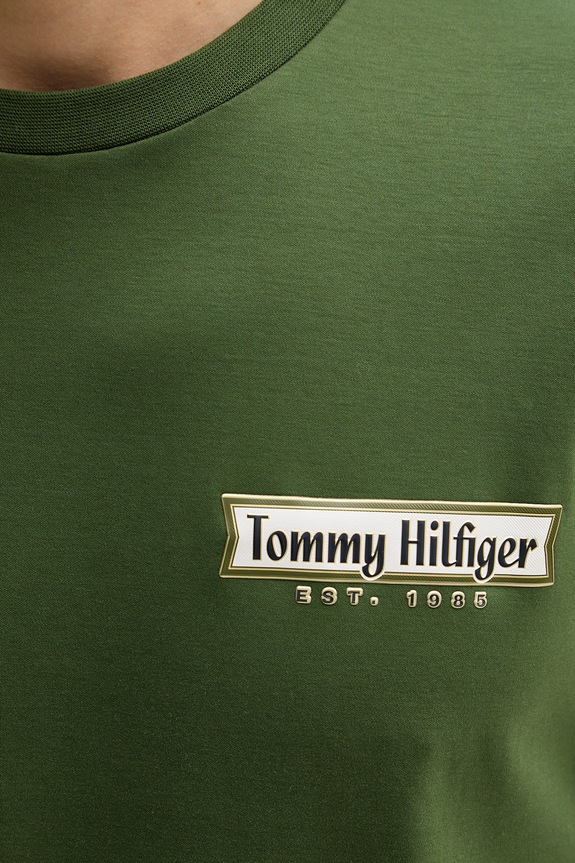 Tričko Tommy Hilfiger MW0MW41463 zelená
