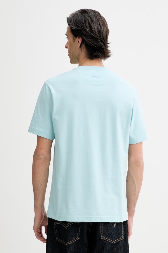 Abbigliamento Kenzo t-shirt in cotone FE65TS4744SG turchese