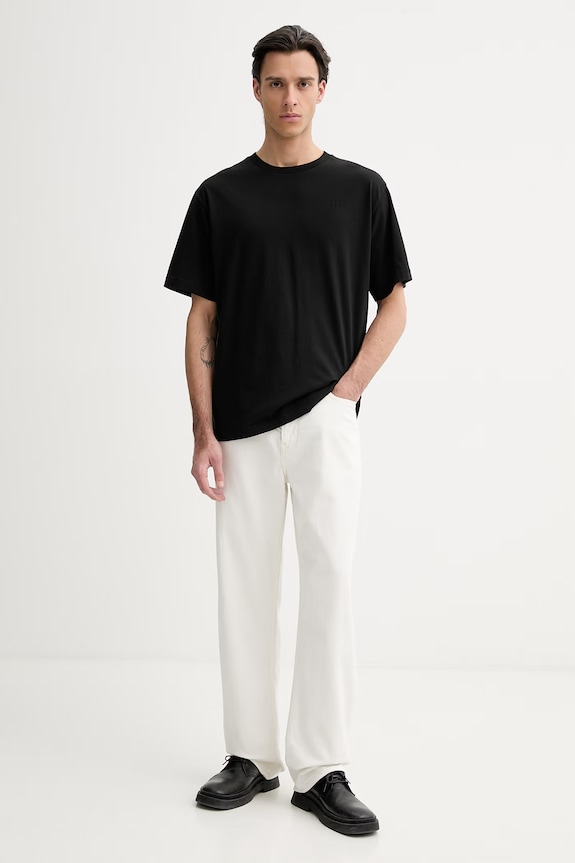 Бавовняна футболка Kenzo FG55TS4024SG чорний SS26