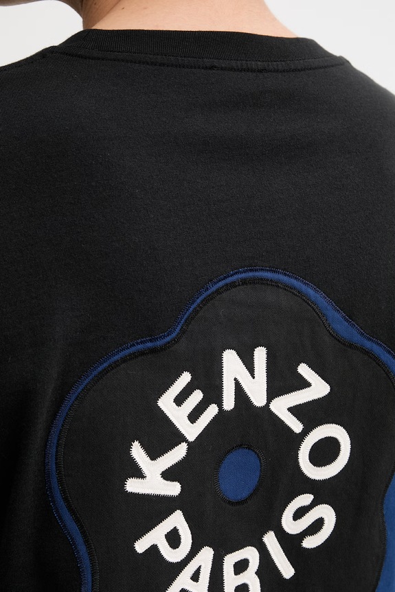Бавовняна футболка Kenzo FG55TS4024SG чорний