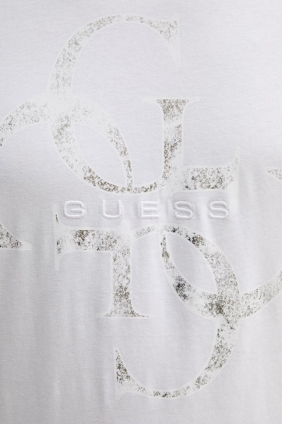 Guess t-shirt in cotone M6RI03.I3Z14 bianco