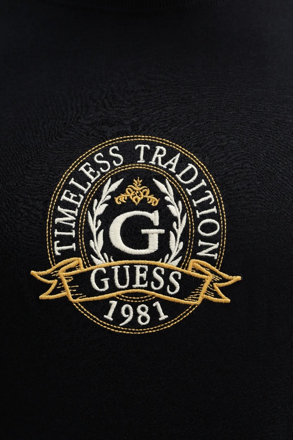 Pamučna majica Guess M6RI16.I3Z14 mornarsko plava