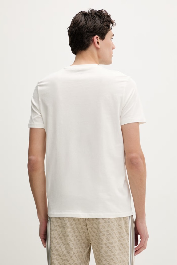 Odzież Guess t-shirt bawełniany COCHISE Z6RI00.I3Z14 beżowy