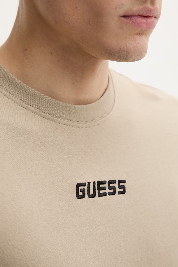 Guess t-shirt in cotone COCHISE Z6RI00.I3Z14 beige