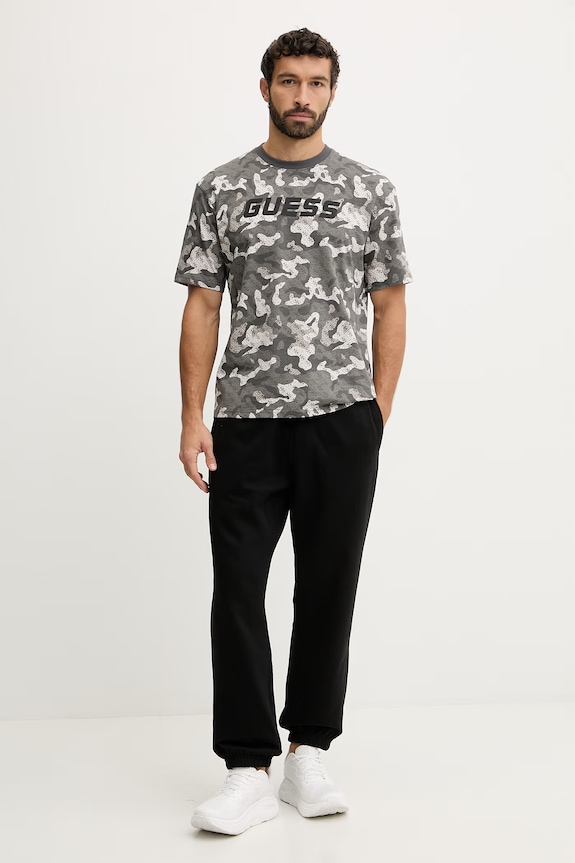 Guess tricou din bumbac CHAYTON Z6RI05.I3Z14 gri SS26