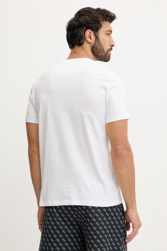 Odzież Guess t-shirt bawełniany KELE Z6RI06.I3Z14 biały