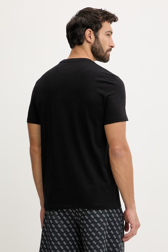 Odzież Guess t-shirt bawełniany KELE Z6RI06.I3Z14 czarny