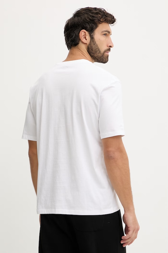 Îmbrăcăminte Guess tricou din bumbac LOKNI Z6RI09.I3Z14 alb
