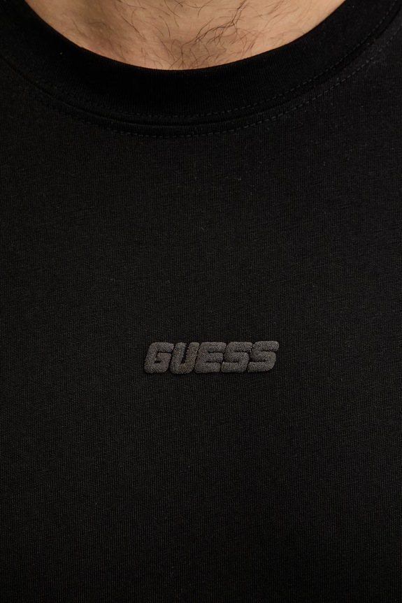 Bavlnené tričko Guess GIANO Z6RI16.I3Z14 čierna