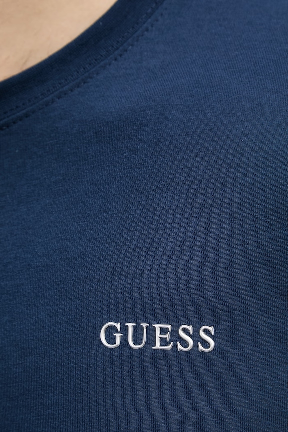 Guess tričko pánske bavlnené MARZIO Z6RI17.I3Z14 tmavomodrá