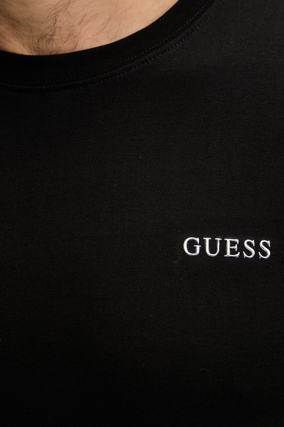 Guess tricou pentru bărbați din bumbac MARZIO Z6RI17.I3Z14 negru