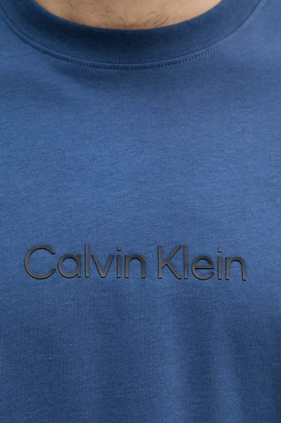 Calvin Klein tričko pánské bavlněné LV040HM228 námořnická modř