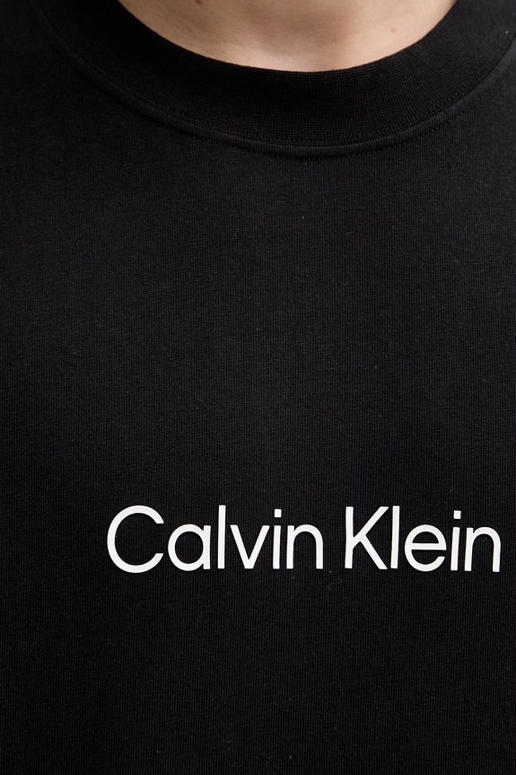 Calvin Klein T-shirt męski bawełniany LV040HM228 czarny