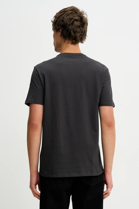 Oblečenie Bavlnené tričko Calvin Klein LV04RE807G sivá