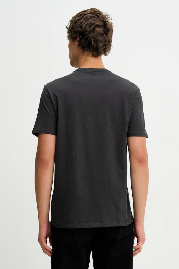 Oblečenie Bavlnené tričko Calvin Klein LV04RE807G sivá