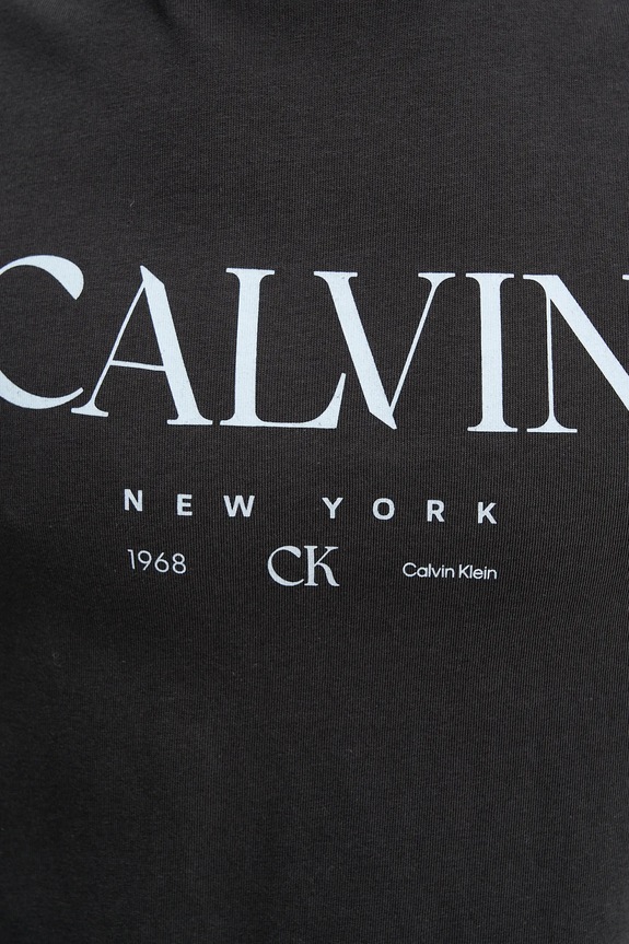Bavlnené tričko Calvin Klein LV04RE807G sivá
