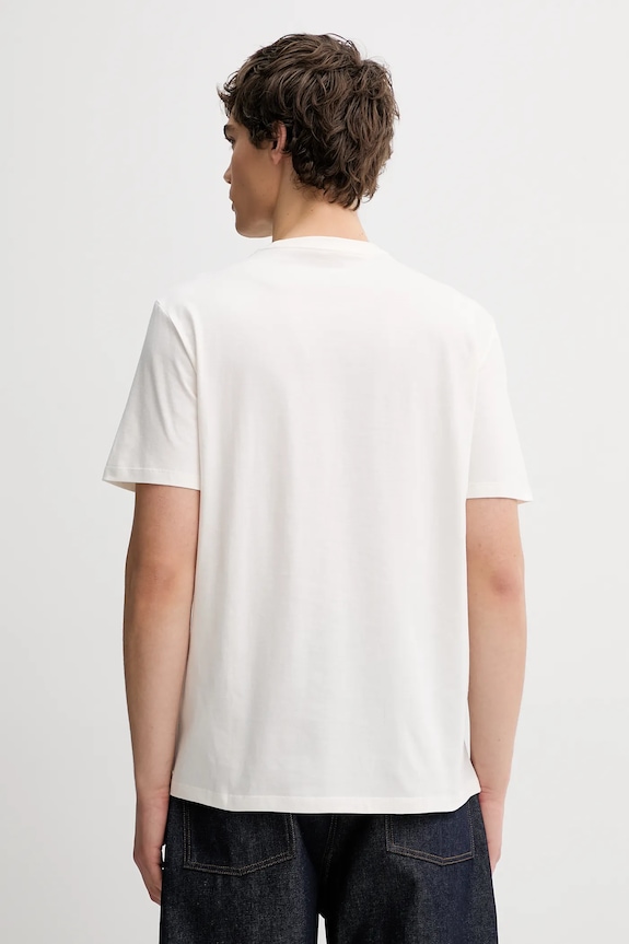 Odzież Calvin Klein t-shirt bawełniany LV04RE820G beżowy