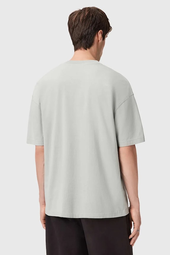 AllSaints tricou din bumbac M038PD verde SS26