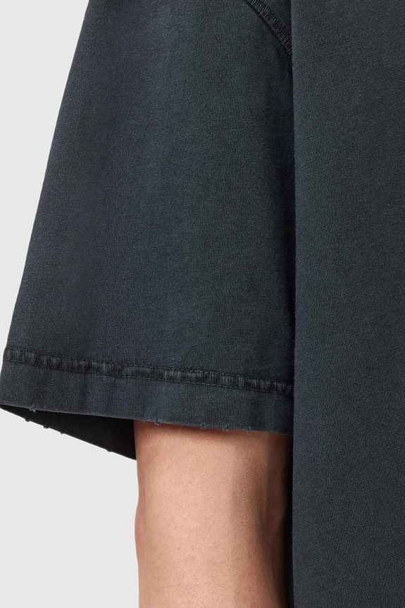 Ruházat AllSaints pamut póló M011JD fekete