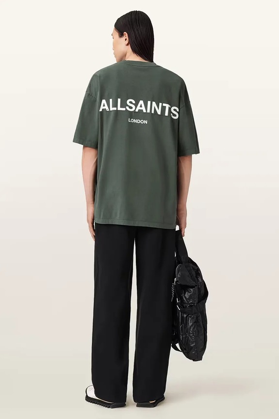 Βαμβακερό μπλουζάκι AllSaints M045PD