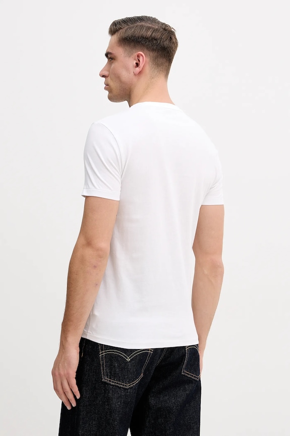 Oblečenie Bavlnené tričko Polo Ralph Lauren 2-pak 710B14689 biela
