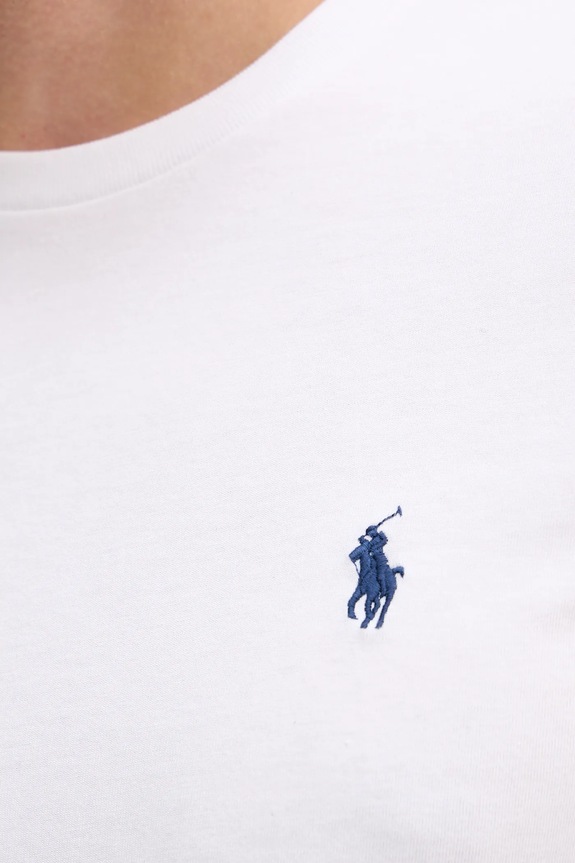 Bavlnené tričko Polo Ralph Lauren 2-pak 710B14689 biela