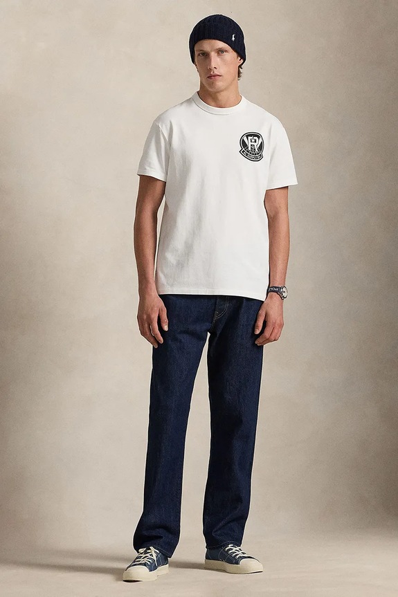 Oblečenie Bavlnené tričko Polo Ralph Lauren 710P04868 biela