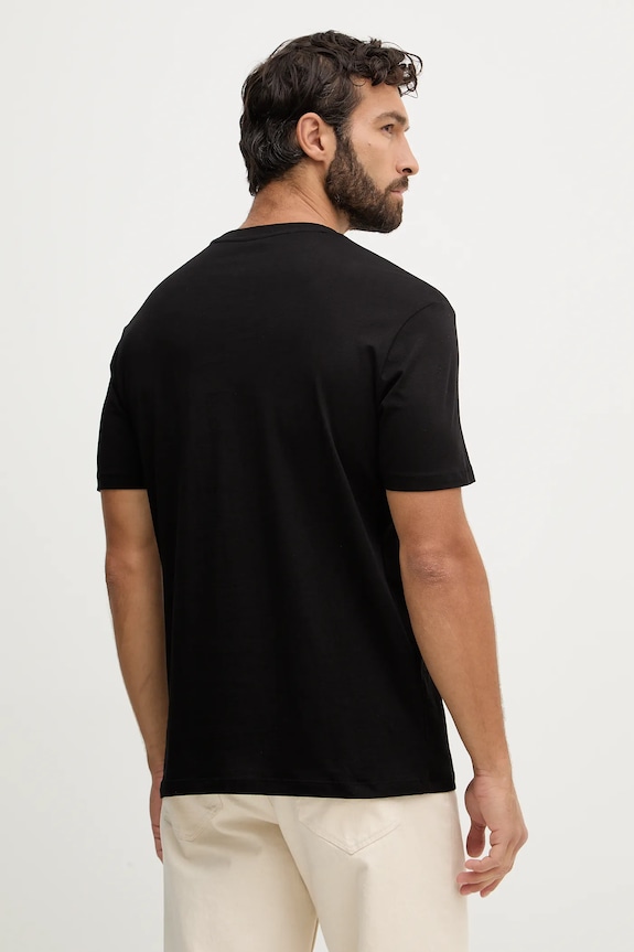 Îmbrăcăminte Armani Exchange tricou din bumbac XM002178.AF12308 negru