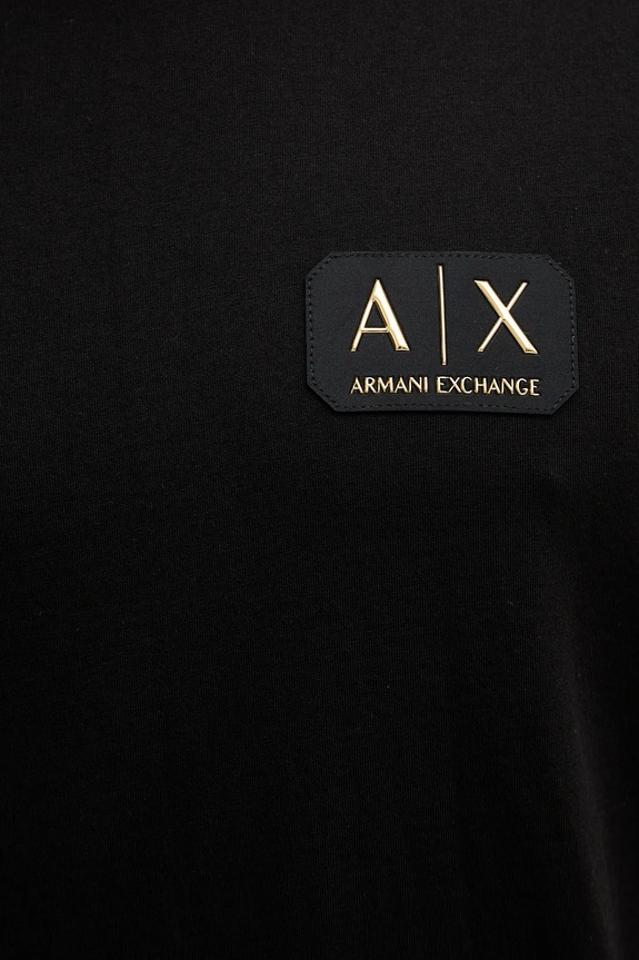 Armani Exchange tricou din bumbac XM002178.AF12308 negru