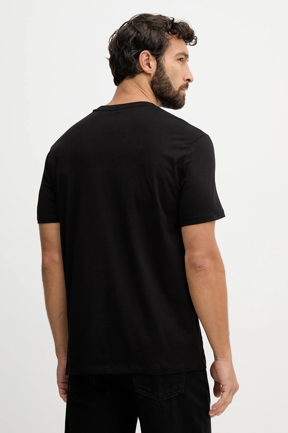 Oblečenie Bavlnené tričko Armani Exchange XM002826.AF12308 čierna