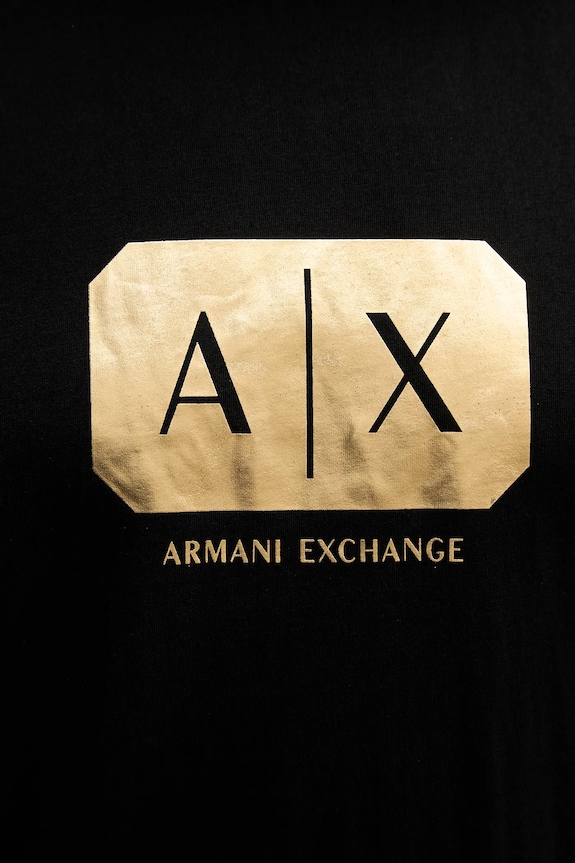 Bavlnené tričko Armani Exchange XM002826.AF12308 čierna