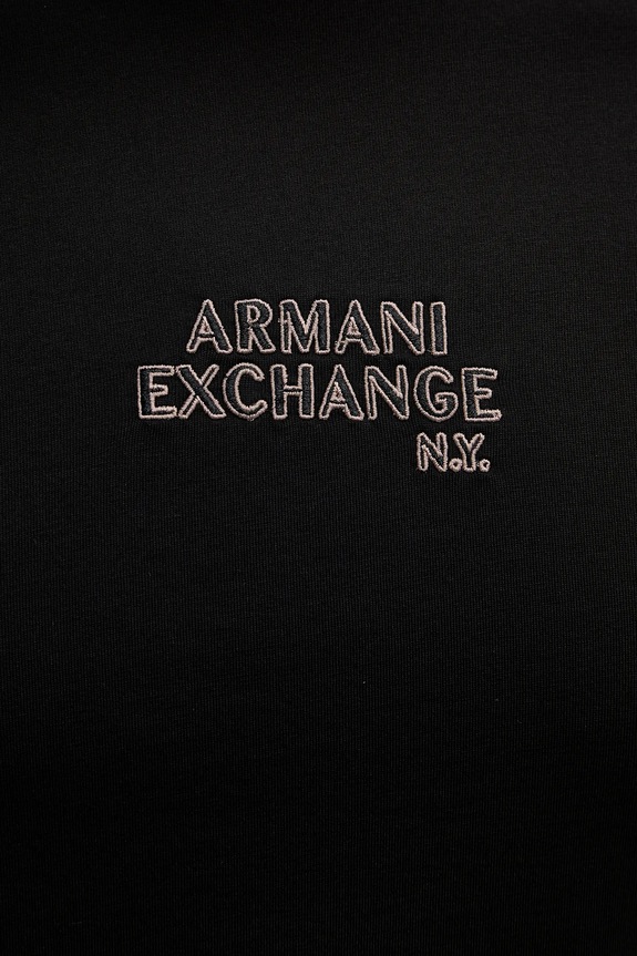 Pamučna majica Armani Exchange XM001784.AF10356 crna